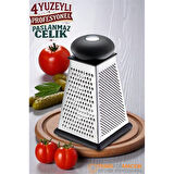 El Rendesi 4 Taraflı Profesyonel 304 Paslanmaz Çelik