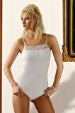 LİKRALI DANTELLİ İP ASKILI BODY 4062