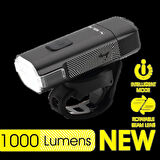 MOON  FAR RIGEL PRO 1000 Lümen USB Bisiklet Ön Lambası 2023 yeni seri