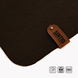 SİNTİO KEÇE MOUSEPED (50X100CM) KAHVERENGİ (KAYDIRMAZ TABANLI)Oyuncu Gamer Mouse Pad , Büyük Boy Large Ofis Tipi Mouse Ped, Fare Altlığı, Düz Masa Koruyucu Klavye Altı Mousepad