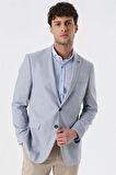 Kırlangıç Yaka Astarlı 6 Drop Comfort Fit Rahat Kesim Casual Ceket 1002230109 Koyu Mavi