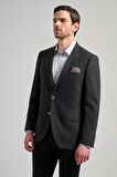Düz Bez Ayağı Mono Yaka Tam Astar Esnek 6 Drop Comfort Fit Ceket 1002245902