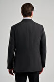 Düz Bez Ayağı Mono Yaka Tam Astar Esnek 6 Drop Comfort Fit Ceket 1002245902