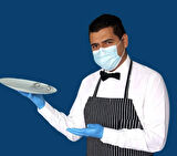 Nitril Muayene Eldiveni Pudrasız Mavi Renk -- 100'LÜ Kutu x 10 Adet -- M BEDEN