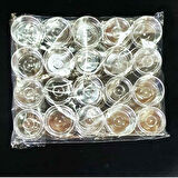 Mika Kutu Mumluk 2.5X5 CM (20 Adet)