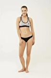 U.S. Polo Assn. Kadın 5'li Brazilian Slip (Siyah-Beyaz-Ten-Beyaz-Ten)