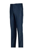 Lacivert Gabardin Yan Cepli Comfort Fit Rahat Kesim Basic Pantolon 1003200005