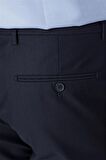 Gabardin Yan Cepli Slim Fit Dar Kesim Basic Pantolon 1003220013 Lacivert