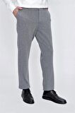 Örme Slim Fit Dar Kesim Klasik Pantolon 1003220159 Koyu Lacivert