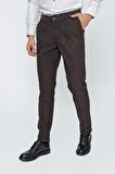 Kadife Comfort Fit Rahat Kesim Klasik Pantolon 1003225151 Koyu Antrasit