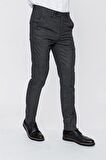 Comfort Fit Rahat Kesim Klasik Pantolon 1003225158 Gri