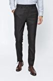 Koyu Kahverengi Slim Fit Dar Kesim Klasik Pantolon 1003225167