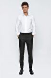 Koyu Haki Slim Fit Dar Kesim Klasik Pantolon 1003225167