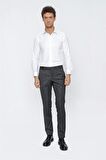 Likralı Slim Fit Dar Kesim Klasik Pantolon 1003225168 Siyah