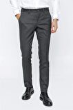 Likralı Slim Fit Dar Kesim Klasik Pantolon 1003225168 Siyah