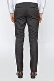 Likralı Slim Fit Dar Kesim Klasik Pantolon 1003225170 Koyu Kahverengi