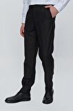 Gabardin Yan Cepli Comfort Fit Rahat Kesim Basic Pantolon 1003230005 Siyah