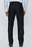 Gabardin Yan Cepli Comfort Fit Rahat Kesim Basic Pantolon 1003230005 Lacivert