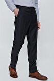 Gabardin Yan Cep Slim Fit Dar Kesim Basic Pantolon 1003230013 Lacivert