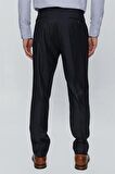 Gabardin Yan Cep Slim Fit Dar Kesim Basic Pantolon 1003230013 Lacivert