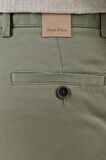 Pamuklu Yan Cep Slim Fit Dar Kesim Casual Pantolon 1003230103 Koyu Yeşil