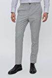 Yan Cep Slim Fit Dar Kesim Klasik Pantolon 1003230151 Gri