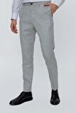 Yan Cep Slim Fit Dar Kesim Klasik Pantolon 1003230151 Gri