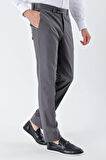 Vizon Yan Cepli Comfort Fit Rahat Kesim Klasik Pantolon 1003235150