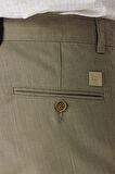 Koyu Haki Yan Cepli Slim Fit Dar Kesim Casual Pantolon 1003240151