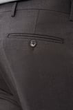 Antrasit Düz Bez Ayağı Esnek Yan Cep Slim Fit Classic Pantolon 1003245207_071