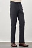 Lacivert Düz Bez Ayağı Esnek Yan Cep Slim Fit Classic Pantolon 1003245207_209