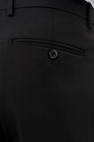 Siyah Düz Gabardin Esnek Yan Cep Slim Fit Classic Pantolon 1003245209_001
