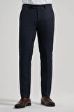 Siyah Esnek Yandan Cepli Slim Fit Classic Pantolon 1003245909