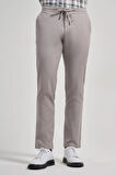 Taş Rengi Pamuklu Yandan Cepli Casual Comfort Fit Jogger Pantolon 1003250110