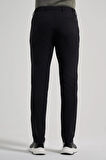 Siyah Esnek Yandan Cepli Casual Slim Fit Jogger Pantolon 1003250118