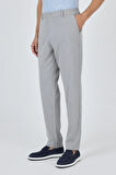Gri Esnek Yandan Cepli Casual Standart Fit Jogger Pantolon 1003250119