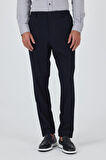 Koyu Lacivert Esnek Yandan Cepli Casual Standart Fit Jogger Pantolon 1003250119
