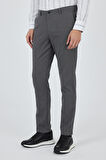 Füme Desenli Armürlü Yan Cep Düz Paça Comfort Fit Pamuklu Casual Chino Pantolon 1003250122