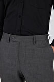 Füme Esnek Yandan Cepli Comfort Fit Classic Pantolon 1003250155