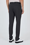 Koyu Antrasit Esnek Yandan Cepli Casual Slim Fit Jogger Pantolon 1003250156