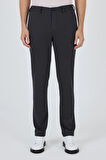 Koyu Antrasit Esnek Yandan Cepli Casual Slim Fit Jogger Pantolon 1003250156