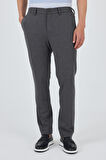 Gri Esnek Yandan Cepli Casual Slim Fit Jogger Pantolon 1003250156