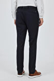 Koyu Lacivert Esnek Yandan Cepli Casual Slim Fit Jogger Pantolon 1003250157
