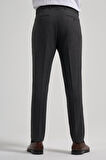 Siyah Esnek Yandan Cepli Slim Fit Classic Pantolon 1003250160