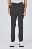 Koyu Antrasit Esnek Yandan Cepli Casual Slim Fit Jogger Pantolon 1003250162