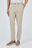 Bej Esnek Yandan Cepli Casual Slim Fit Jogger Pantolon 1003250162
