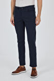 Koyu Lacivert Pamuklu 5 Cep Casual Slim Fit 5 Cep Pantolon 1003250318