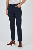 Koyu Lacivert Pamuklu 5 Cep Casual Slim Fit 5 Cep Pantolon 1003250318