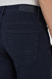 Koyu Lacivert Pamuklu 5 Cep Casual Slim Fit 5 Cep Pantolon 1003250318