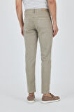 Koyu Bej Pamuklu 5 Cep Casual Slim Fit 5 Cep Pantolon 1003250318